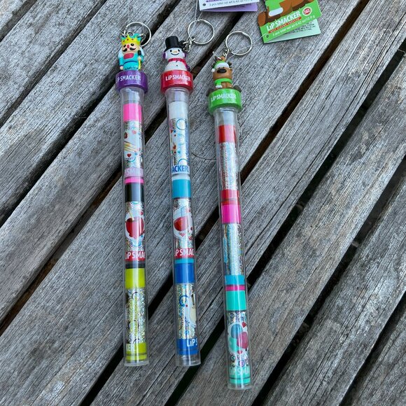 🆕 Lot of Three 3-Pack Holiday Themed Lip Smackers - Picture 3 of 15